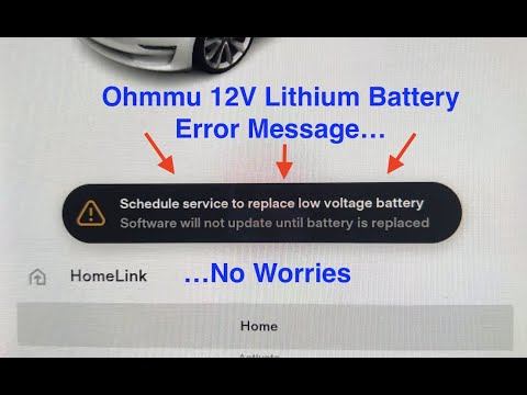 Tesla Model 3 or Y Ohmmu Battery Error Message Fix смотреть онлайн