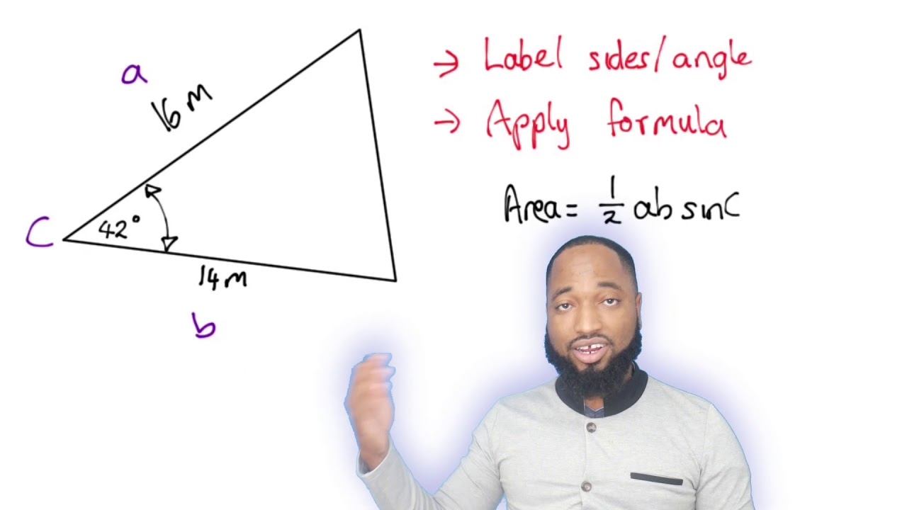 Area of Triangle = 1/2absinC смотреть онлайн