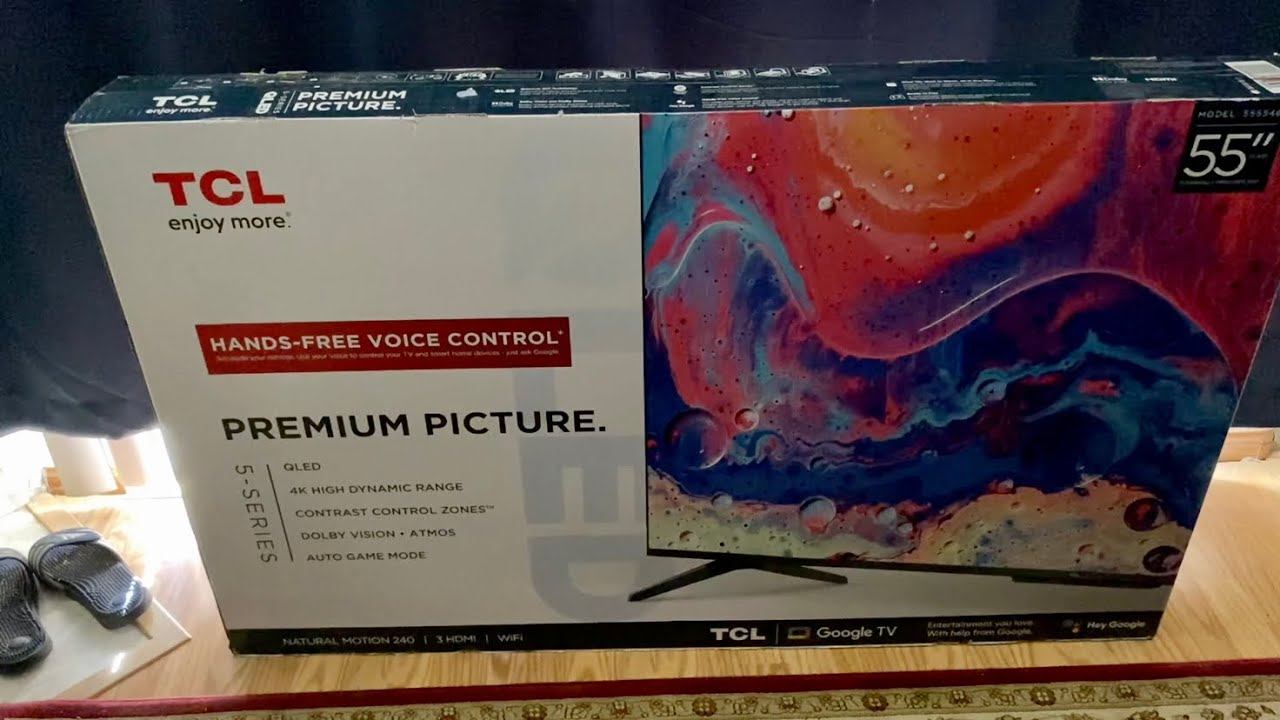 TCL 55" QLED 4k TV Unboxing and First Impression смотреть онлайн