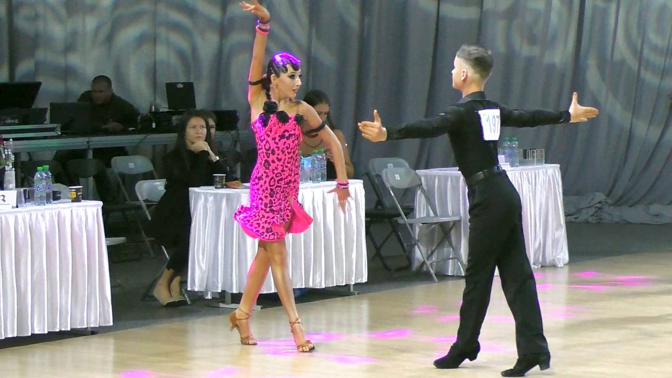 Ча-ча-ча, самба, румба, джайв. Юниоры 1 La (D) финал. «Белая Русь 2024» / бальные танцы смотреть онлайн