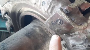 Осмотр ротора электродвигателя А4 630/1500. 13 октября. ТОВ «Техелектромашпром»