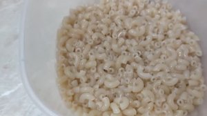 Макароны в микроволновке