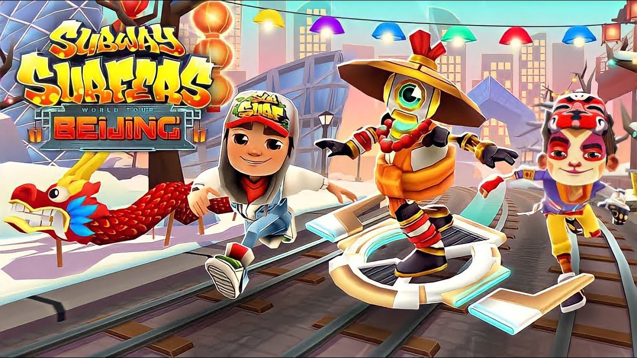 🏃♀️Subway surfers Android games video by pogo TV📺|New Android games video by Game for fun🔥😝 смотреть онлайн