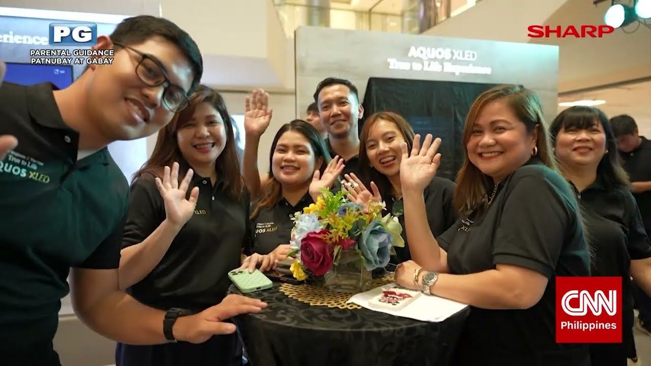 Sharp Aquos XLED Launching Event CNN Philippines Feature смотреть онлайн