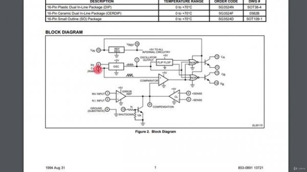 Fonte Automotiva SG3524   Datasheet Parte 4