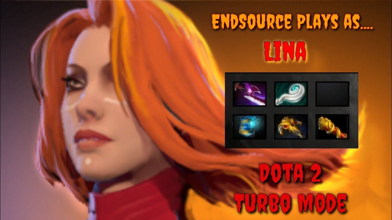 EndSource Plays as Lina DotA 2 Turbo Mode... just chilling смотреть онлайн