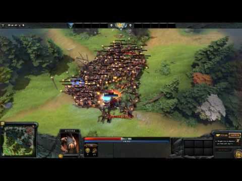 Бара vs 100 крипов(Dota 2) смотреть онлайн