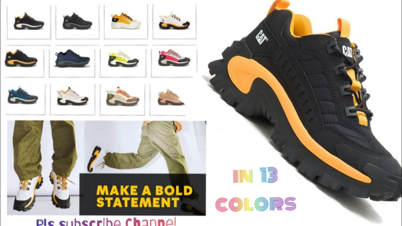 CAT Caterpillar Unisex Intruder Casual Shoes In 13 COLORS | For Men & Women | Latest Pics 13 Colors