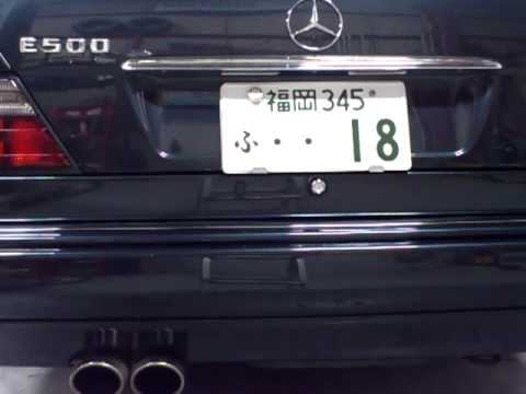W124 E500 Special order Exhaust sound смотреть онлайн