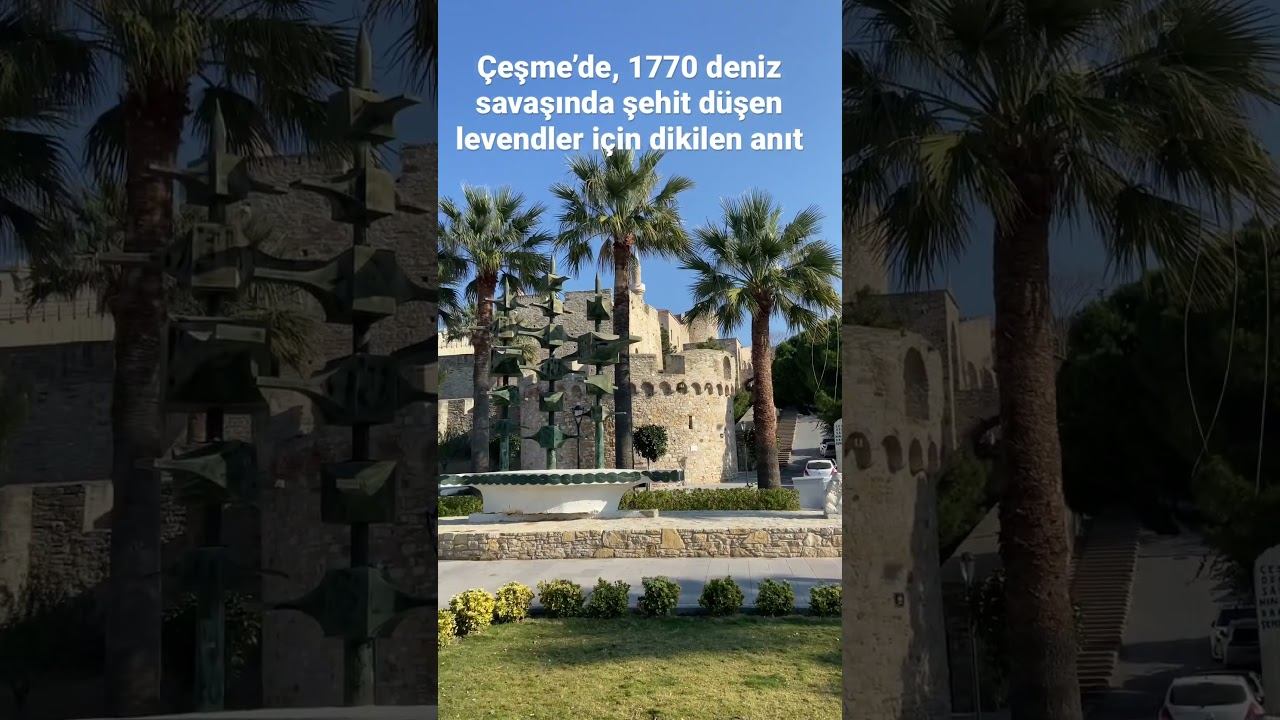 Osmanlı’nın İnebahtı’dan sonraki en ağır yenilgisi olan Çeşme Deniz Muharebesi anısına dikilen anıt смотреть онлайн