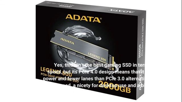 This Adata Legend 800 Provides 2TB Of PCIe 4.0 Storage For £95