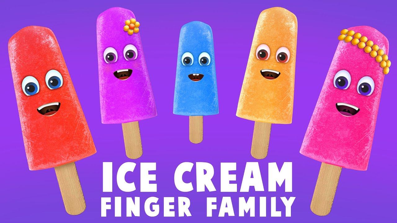 Ice Cream Finger Family Song | Top 10 Finger Family Songs | Daddy Finger Rhyme смотреть онлайн