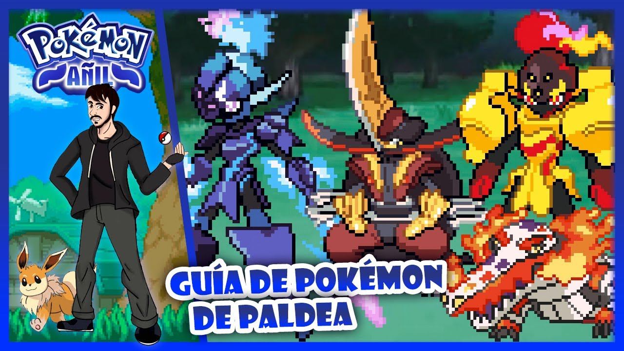 GUÍA DE CAPTURA POKÉMON DE PALDEA (9ª GEN) - POKÉMON AÑIL - FloGar