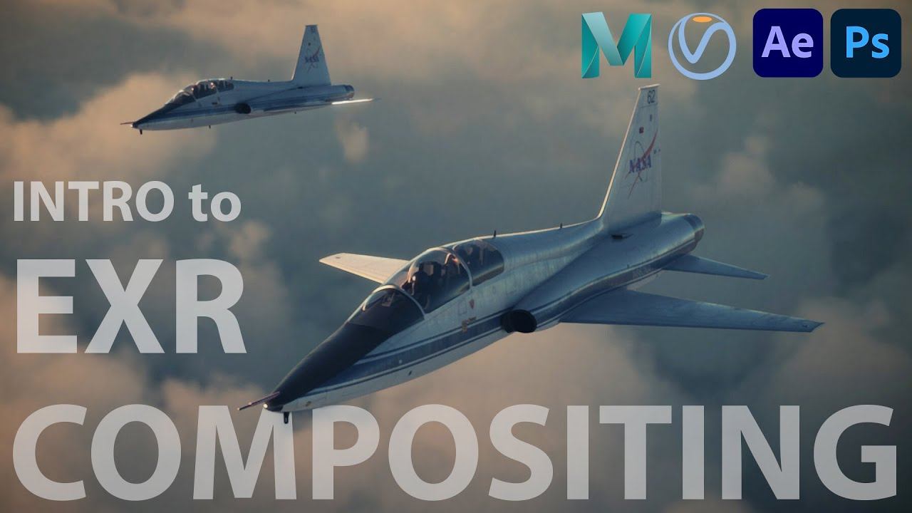 VFX Plane EXR Compositing - Full Tutorial for Maya, V-Ray, & After Effects [Deprecated Workflow] смотреть онлайн
