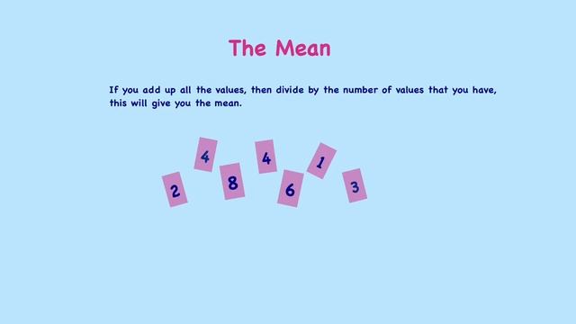 Averages - mean, mode, median - and Range смотреть онлайн