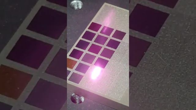 Лазерная гравировка цвета титан вт1. Laser engraving color titan. смотреть онлайн