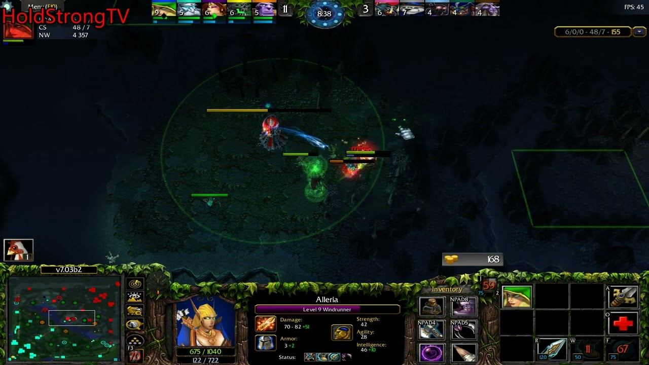 DOTA 1 Windranger Alleria Beyond GODLIKE #20 смотреть онлайн