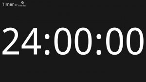 24 Hour Countup Timer