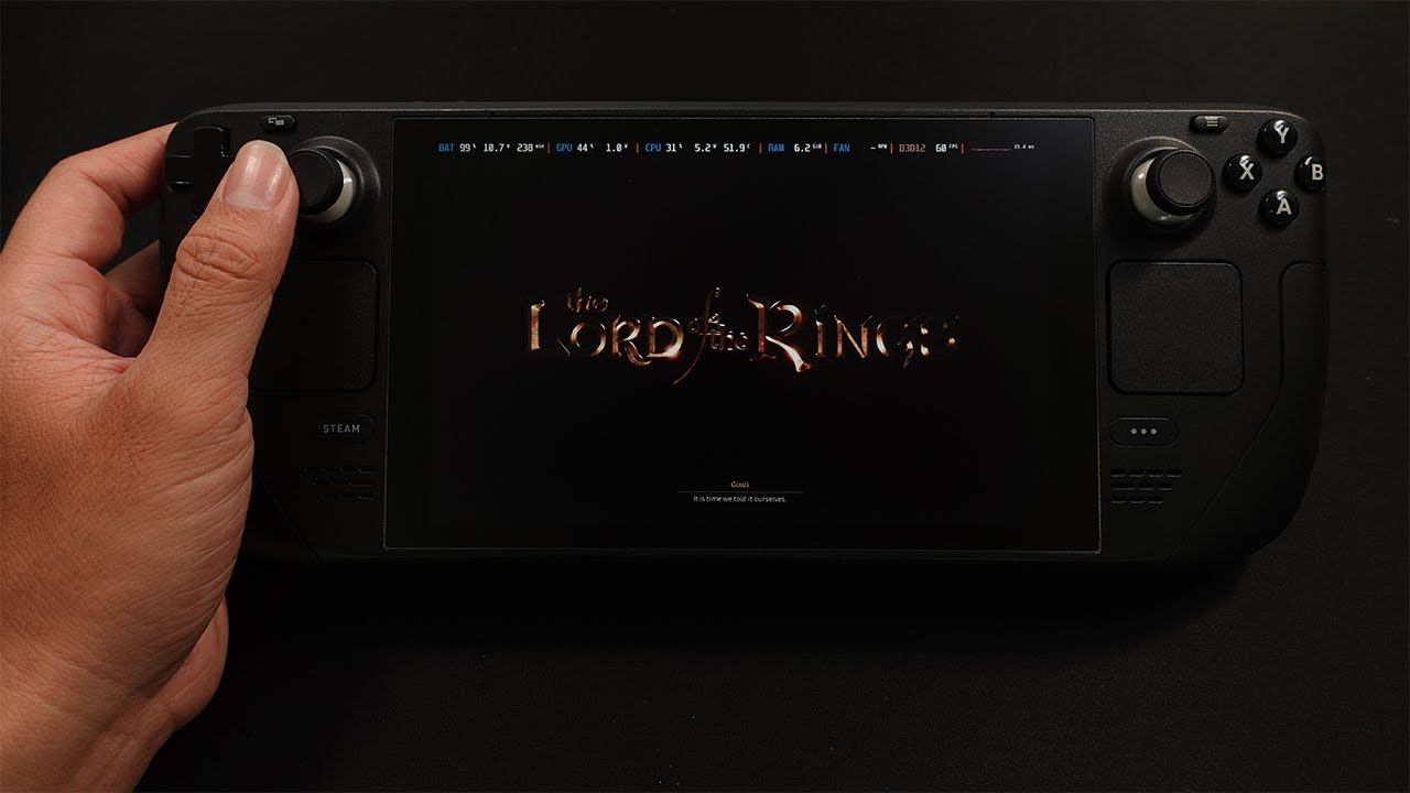 The Lord of the Rings: Return to Moria Gameplay On Steam Deck смотреть онлайн