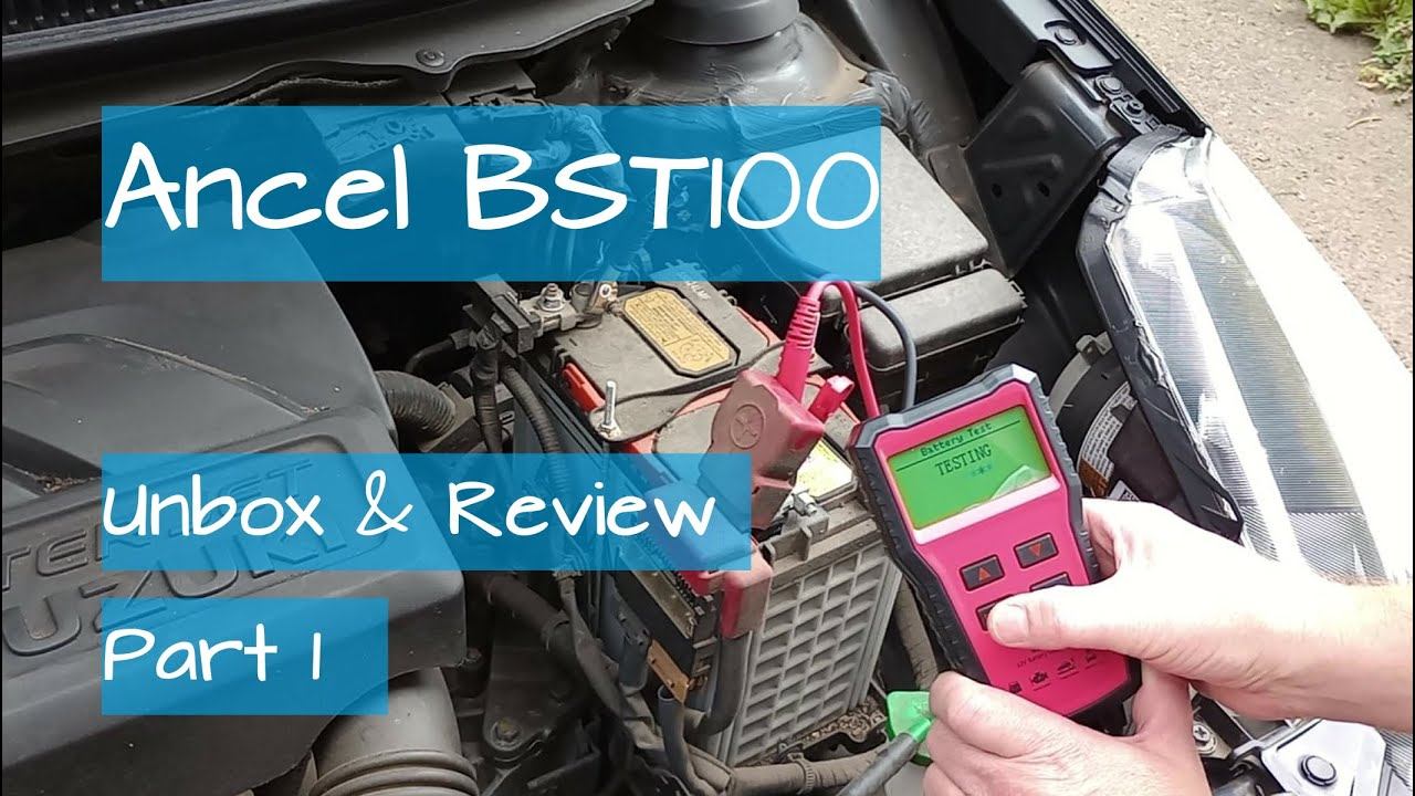 Ancel BST100 Car Battery Tester Review
