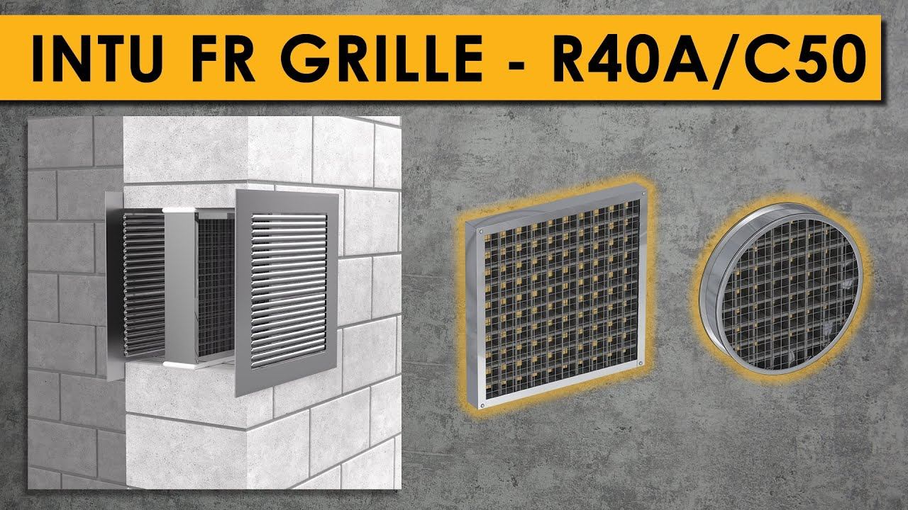 INTU FR GRILLE - R40A/C50 in VENTILATION hole смотреть онлайн