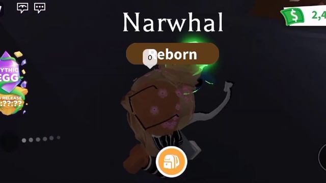 Делаю неон Narwhal/Roblox/Adopt me смотреть онлайн