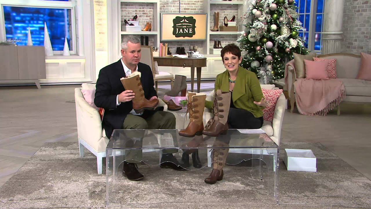 Bionica Leather Lace-up Winter Boots - Roxen on QVC смотреть онлайн