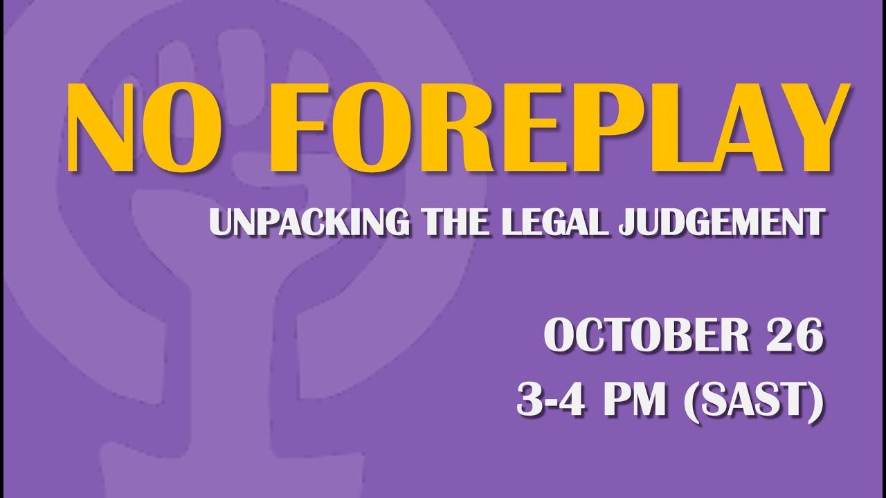 No Foreplay: unpacking the legal judgement смотреть онлайн