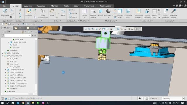 VIDEO-93 FUSE TERMINAL PLACEMENT IN CREO PARAMETRIC FOR CAR WIRE HARNESS 3D ROUTING смотреть онлайн