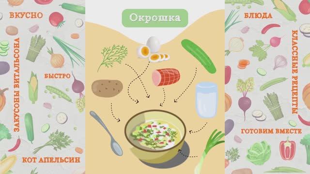 Весенняя окрошка. Необычный рецепт