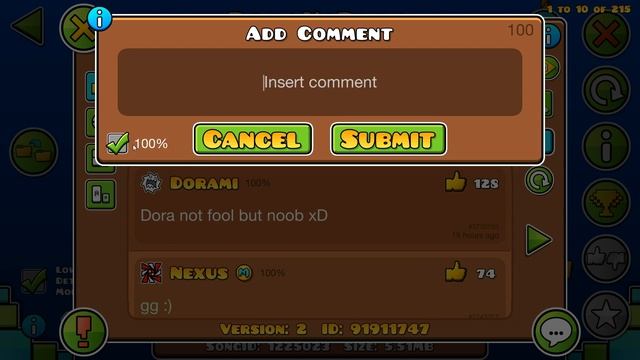 DoraNeDura 100% by IvashkaUA and more [EXTREME DEMON?] смотреть онлайн