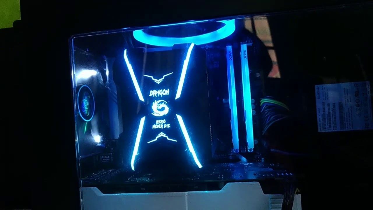 Quickshow Great Wall G400 aRGB CPU Cooler HSF (rev.1 single fan inside heatsink)+ ADATA XPG RAM D60 смотреть онлайн