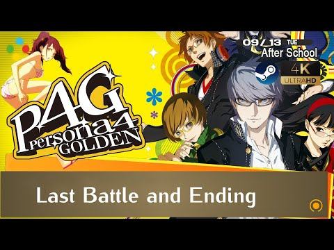 [STEAM][ENDING][4K] Persona 4 Golden - Final Battle And True Ending