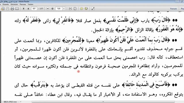 NESEFİ TEFSİRİ KASAS SÜRESİ 15-20. Ayetler смотреть онлайн