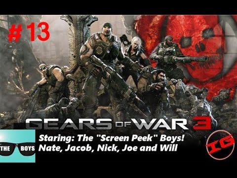 CHEAT CODES! | Act 2, Chapter 7: Gears of War 3 *HARDCORE* with The Boys смотреть онлайн