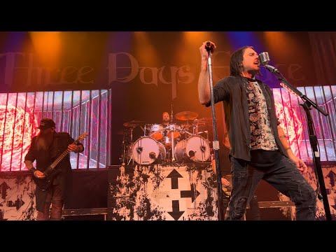 Three Days Grace: Neurotic [Live Debut] [4K] (Huntsville, Alabama - April 19, 2022) смотреть онлайн