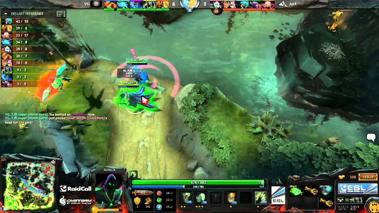 EMS Fall - Day 1 - Vici Gaming vs aAa - комментируют Casper и v1lat смотреть онлайн