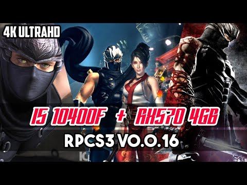 Ninja Gaiden Sigma TRILOGY [RPCS3 V0.0.16] - I5 10400F + RX570 4GB | смотреть онлайн