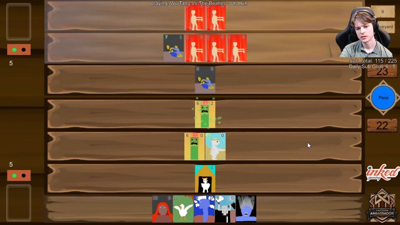 Untitled Row Based Card Game Reveal (dev stream?) смотреть онлайн
