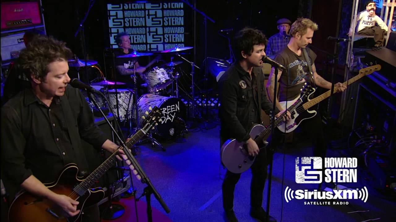 Green Day "Bang Bang" Live on the Howard Stern Show смотреть онлайн