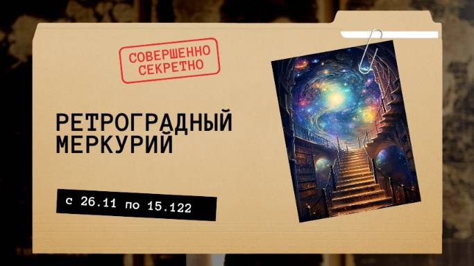 Ретроградный Меркурий с 26.11 по 15.12 смотреть онлайн