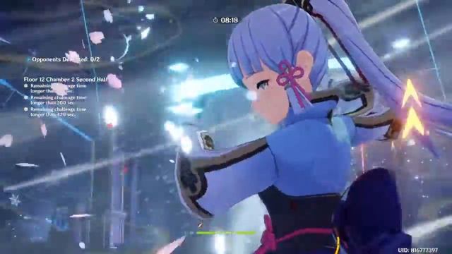 AYAKA VENTI SHENHE DIONA TEAM COMP ABYSS Genshin Impact смотреть онлайн