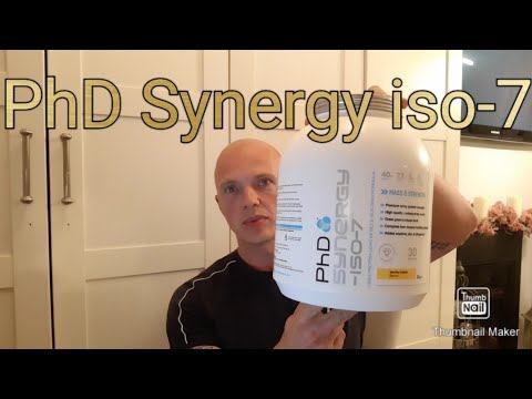 PhD Synergy iso-7 all in one protein, carbs and creatine review смотреть онлайн