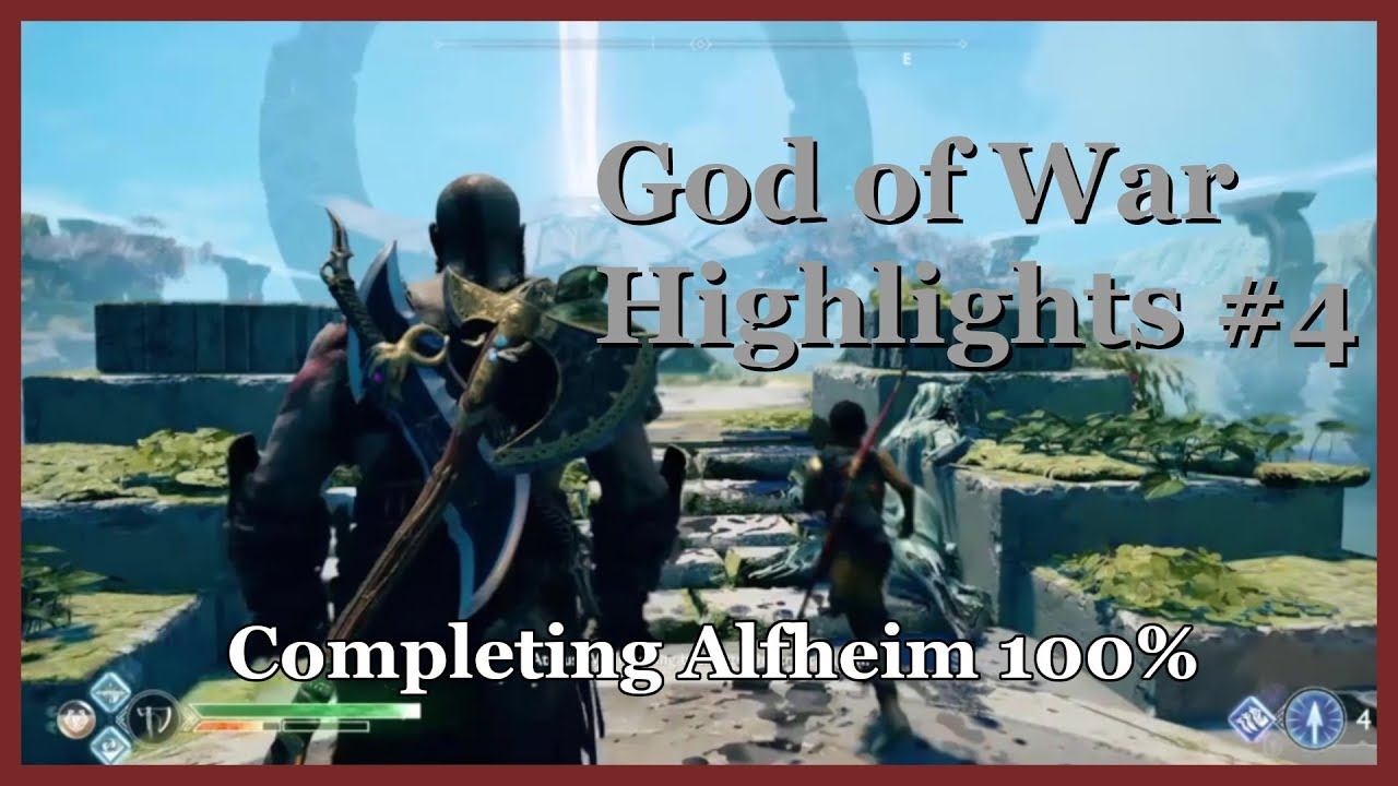 Completing Alfheim // God of War: Road to 100% [#4] смотреть онлайн