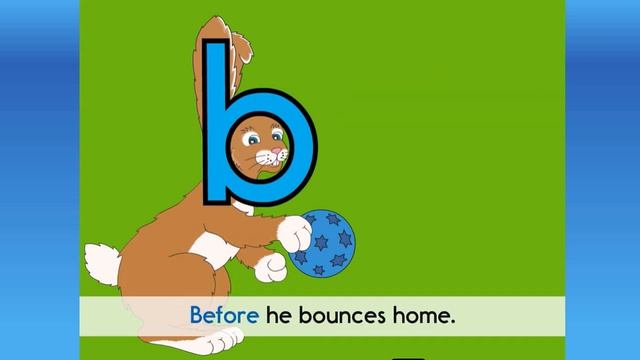 Letterland  Letter B