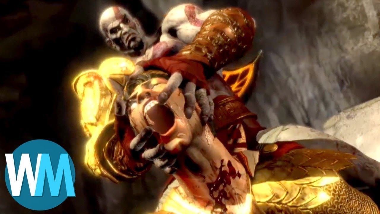 Top 10 des ''KILLS'' les plus FOUS de GOD OF WAR ! смотреть онлайн