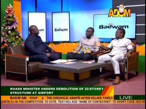 Demolishing Of 22-Storey Structure - Badwam Mpensenpensenmu on Adom TV (19-12-19) смотреть онлайн