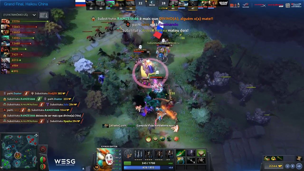 Dota 2 - WESG 2017 Final - Pain vs Team Russia - Kingrd Nyx impale and MEME HAMMER GOD four man смотреть онлайн