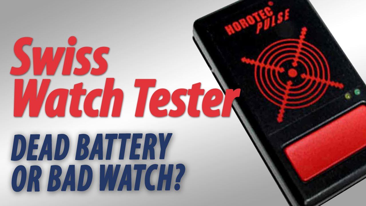 Horotec Watch Pulse Tester for Circuits and Coils смотреть онлайн