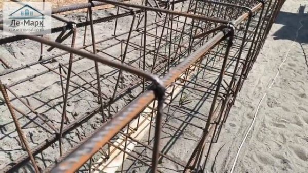 Фундамент для одноэтажного дома из газобетона с облицовочным кирпичом  г.Ярославль